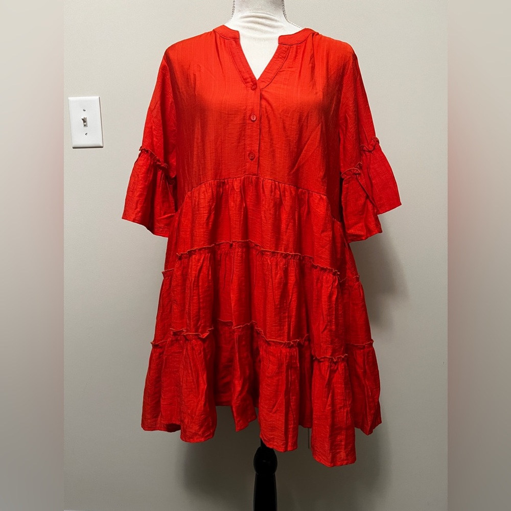 Vici Tiered Mini Dress